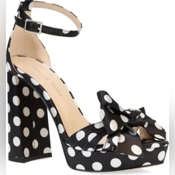 Pelle Moda Gema Ankle Strap Platform Sandal Sz 8.5 - Picture 2 of 10